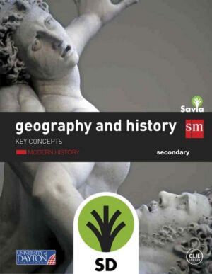 Portada del producto:  SD Alumno. Geography and history. Secondary. Savia. Key Concepts: Historia moderna