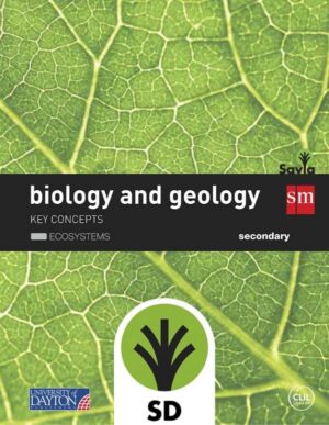 Portada del producto:  SD Alumno. Biology and geology. Secondary. Savia. Key Concepts: Ecosystems