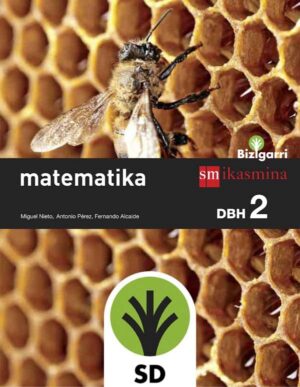 Portada del producto:  SD Alumno. Matematika. DBH 2. Bizigarri