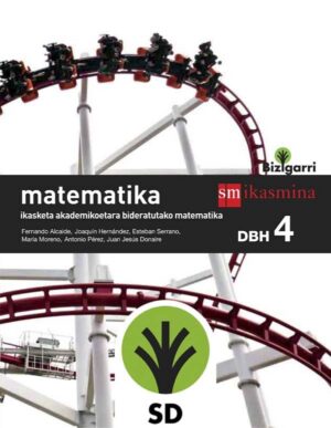 Portada del producto:  SD Alumno. Matematika. DBH 4. Bizigarri