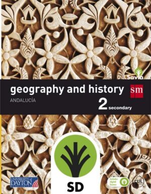 Portada del producto:  SD Alumno. Geography and history. 2 ESO. Savia. Andalucía