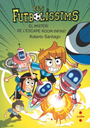 Portada del producto:  Els Futbolíssims 28. El misteri de l’escape room infinit