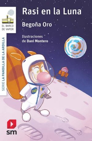 Portada del producto:  La pandilla de la ardilla 14. Rasi en la Luna