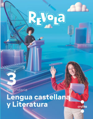 Portada del producto:  DA. Lengua Castellana y Literatura. 3 Secundaria. Revola