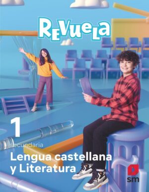 Portada del producto:  DA. Lengua Castellana y Literatura. 1 Secundaria. Revuela
