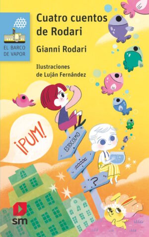 Portada del producto:  Cuatro cuentos de Rodari