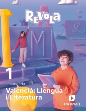 Portada del producto:  DA. Llengua i Literatura.1 Secundária. Revola.
