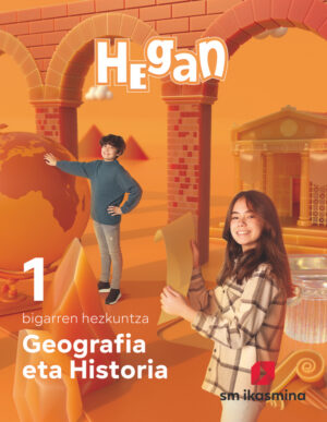 Portada del producto:  DA. Geografia eta Historia. 1 bigarren hezkuntza. Hean