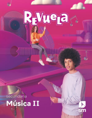 Portada del producto:  DA. Música II. Secundaria. Revuela