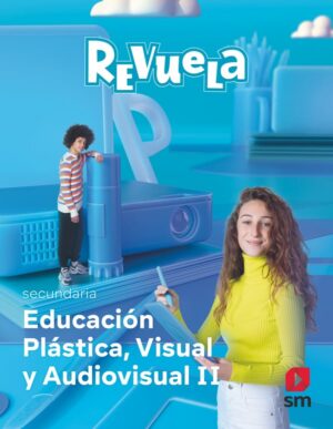 Portada del producto:  DA. Educación Plástica, Visual y Audiovisual II. Secundaria. Revuela