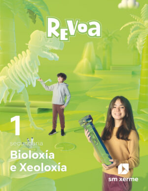 Portada del producto:  DA. Bioloxía e Xeoloxía. 1 Secundaria. Revoa