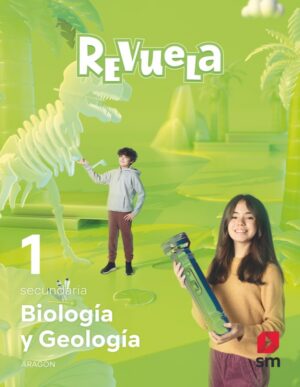 Portada del producto:  DA. Biología y Geología. 1 Secundaria. Revuela.