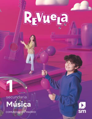 Portada del producto:  DA. Música. 1 Secundaria. Revuela.