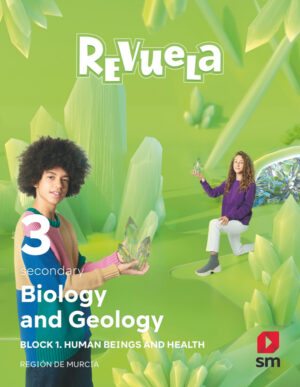 Portada del producto:  DA. Biology and Geology. 3 Secondary. Revuela. Región de Murcia