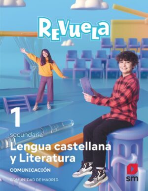Portada del producto:  DA. Lengua Castellana y Literatura. Bloque I. Comunicación. 1 Secundaria. Revuela