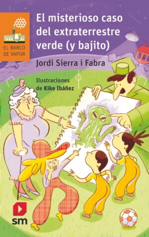 Portada del producto:  El misterioso caso del extraterrestre verde (y bajito)