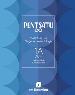 Portada del producto:  Koadernoa Pentsatu infinitu. Singapur metodologia. 1 DBH