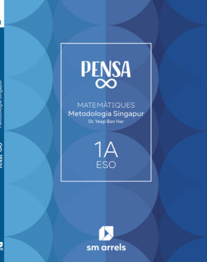 Portada del producto:  Pensa infinito. Metodología Singapur. 1 Secundaria. Arrels