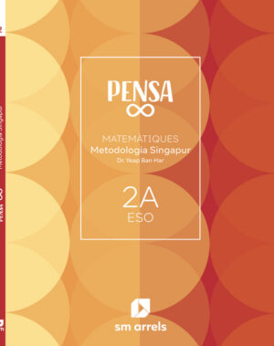 Portada del producto:  Pensa infinito. Metodología Singapur. 2 Secundaria. Arrels