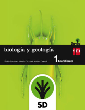 Portada del producto:  SD Alumno. Biología y geología. 1 Bachillerato. Savia