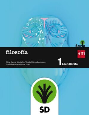 Portada del producto:  SD Alumno. Filosofía. 1 Bachillerato. Savia