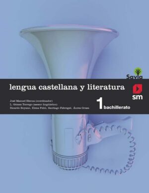Portada del producto:  SD Alumno. Lengua castellana y literatura. 1 Bachillerato. Savia