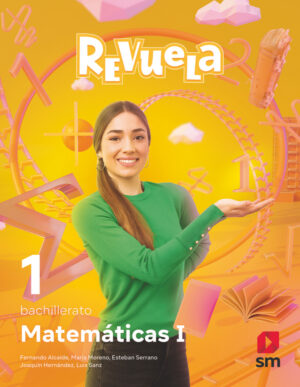 Portada del producto:  DA. Matemáticas I. 1 Bachillerato. Revuela
