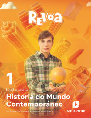 Portada del producto:  DA. Historia do mundo contemporáneo. 1 Bacharelato. Revoa