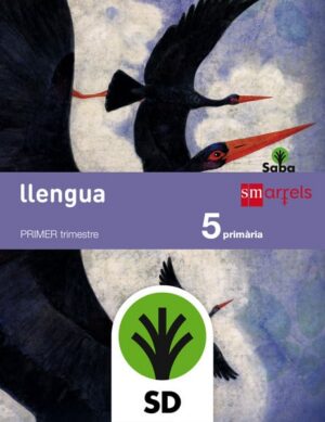 Portada del producto:  SD Alumno. Llengua. 5 Primària. Saba. Trimestres