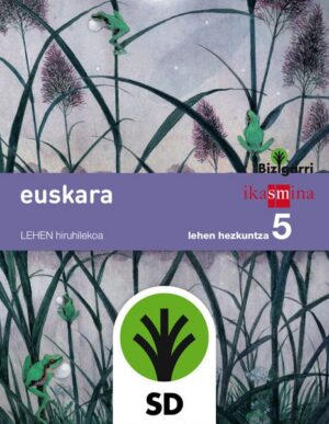 Portada del producto:  SD Alumno. Euskara. 5 Lehen Hezkuntza. Bizigarri