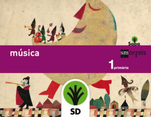 Portada del producto:  SD Alumno. Música. 1 Primària. Saba