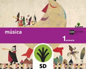 Portada del producto:  SD Alumno. Música. 1 Primaria. Celme