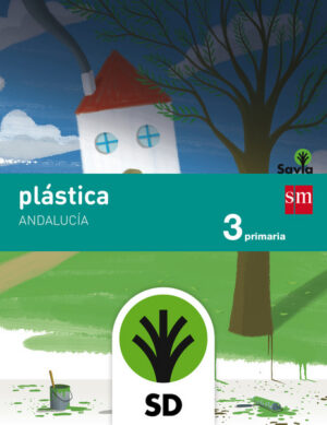 Portada del producto:  SD Alumno. Plástica. 3 Primaria. Savia. Andalucía