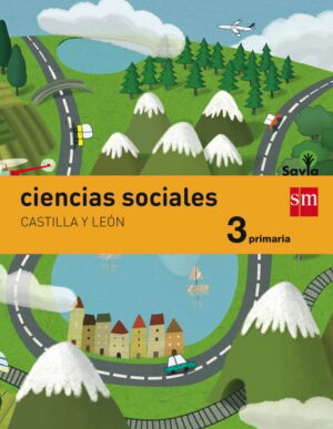 Portada del producto:  SD Alumno. Ciencias sociales. 3 Primaria. Savia. Castilla y León