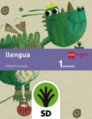 Portada del producto:  SD Alumno. Llengua. 1 Primària. Saba. Trimestres