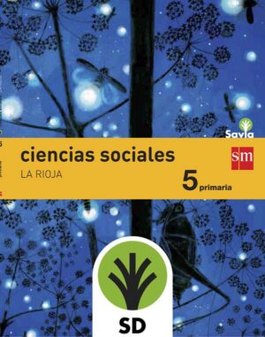 Portada del producto:  SD Alumno. Ciencias sociales. 5 Primaria. Savia. La Rioja