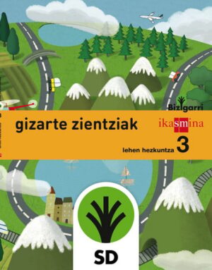 Portada del producto:  SD Alumno. Gizarte zientziak. Lehen Hezkuntza 3. Bizigarri