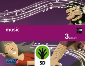 Portada del producto:  SD Alumno. Music. 3 Primary. Savia