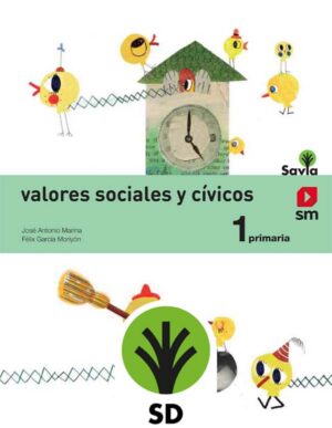 Portada del producto:  SD Alumno. Valores sociales y cívicos. 1 Primaria. Savia