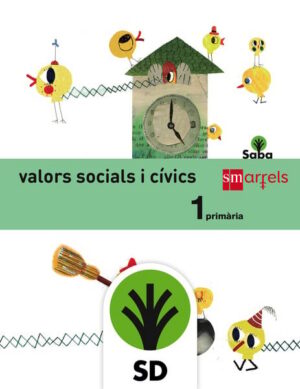 Portada del producto:  SD Alumno. Valors socials i cívics. 1 Primària. Saba