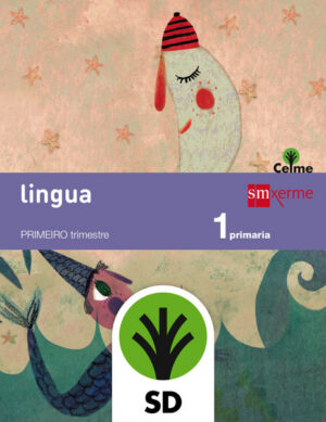 Portada del producto:  SD Alumno. Lingua: letra a letra. 1 Primaria. Celme