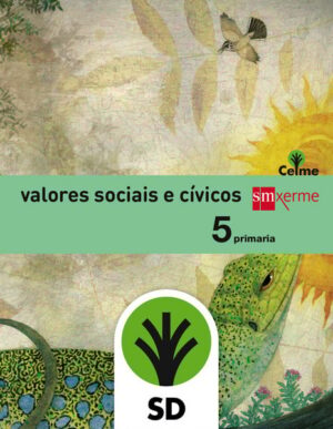 Portada del producto:  SD Alumno. Valores sociais e cívicos. 5 Primaria. Celme
