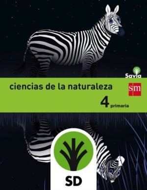 Portada del producto:  SD Alumno. Ciencias de la naturaleza. 4 Primaria. Savia