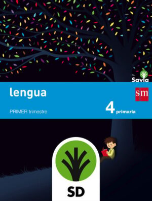 Portada del producto:  SD Alumno. Lengua. 4 Primaria. Savia