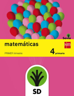 Portada del producto:  SD Alumno. Matemáticas. 4 Primaria. Savia