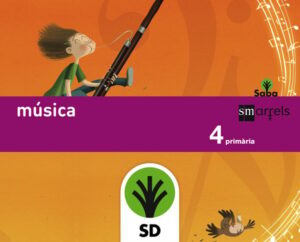 Portada del producto:  SD Alumno. Música. 4 Primària. Saba