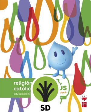 Portada del producto:  SD Alumno. Religión católica. 4 años. Hola, Jesús: aprende y sonríe