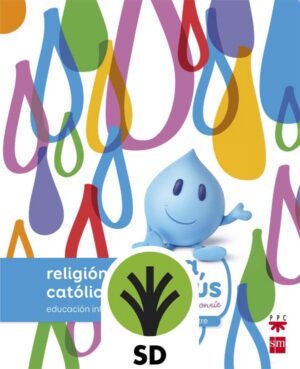 Portada del producto:  SD Alumno. Religión católica. 5 años. Hola, Jesús: aprende y sonríe