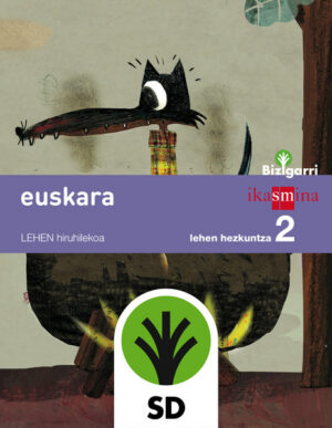 Portada del producto:  SD Alumno. Euskara. Lehen Hezkuntza 2. Bizigarri