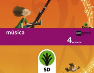 Portada del producto:  SD Alumno. Música. 4 Primaria. Celme
